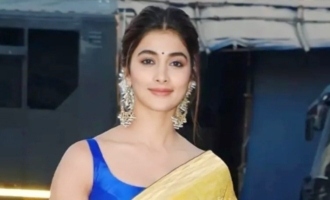 Pic Talk: Pooja Hegde visits famous Hyderabad temple