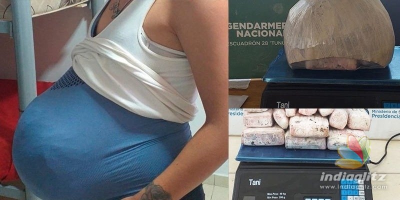 Pregnant woman is pregnant with narcotics!