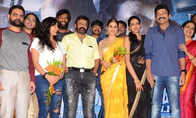 Balakrishna launches 'Garuda Vega' Trailer amid cheers!