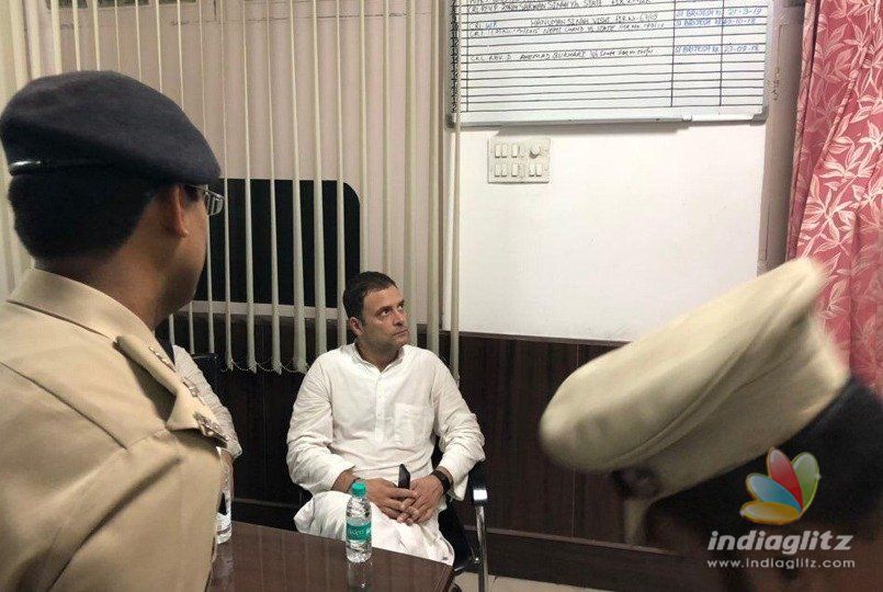 Rahul Gandhi detained over CBI protests