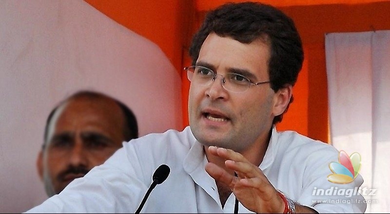 Rahul says joblessness is national disaster, BJP replies