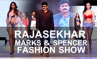 Dr Rajasekhar @ Marks & Spencer Fashion Show Hyderabad