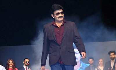 Dr. Rajasekhar walks the ramp for Marks & Spencer in style