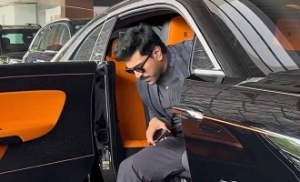 Global Star Ram Charan lands in Mumbai, His Rolls Royce becomes a rage