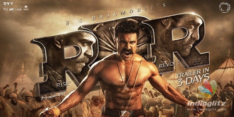 Ram Charan is anger personified in RRR poster