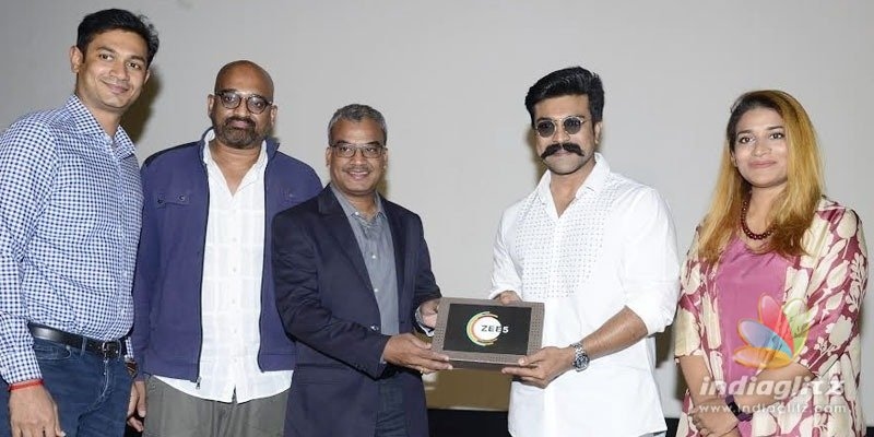 Mega Power Star Ram Charan unveils the showreel of ZEE5 Original Shoot-out At Alair