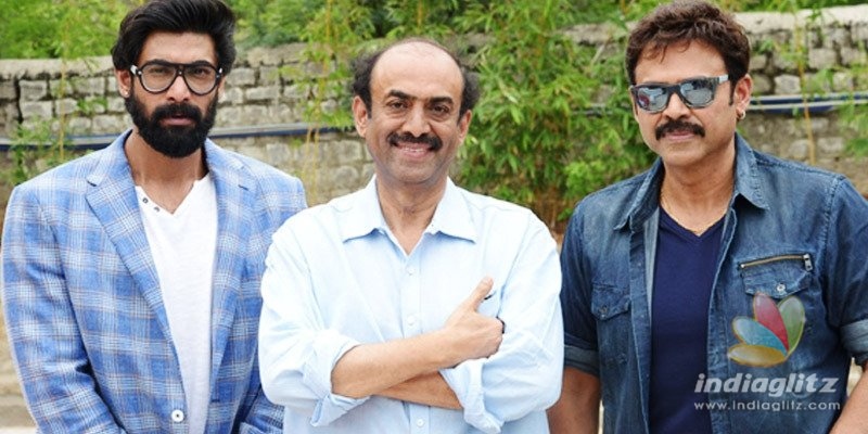Venky, Suresh Babu, Rana chip in with Rs 1 Cr