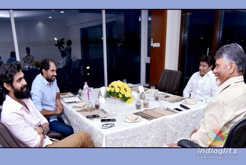 Rana Daggubati meets CM