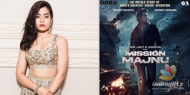 Rashmika Mandanna to debut in Bollywood with Mission Majnu