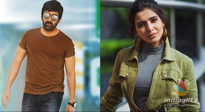 ర‌వితేజ‌, స‌మంత ...స్టోరీలైన్ ఒక‌టేనా?