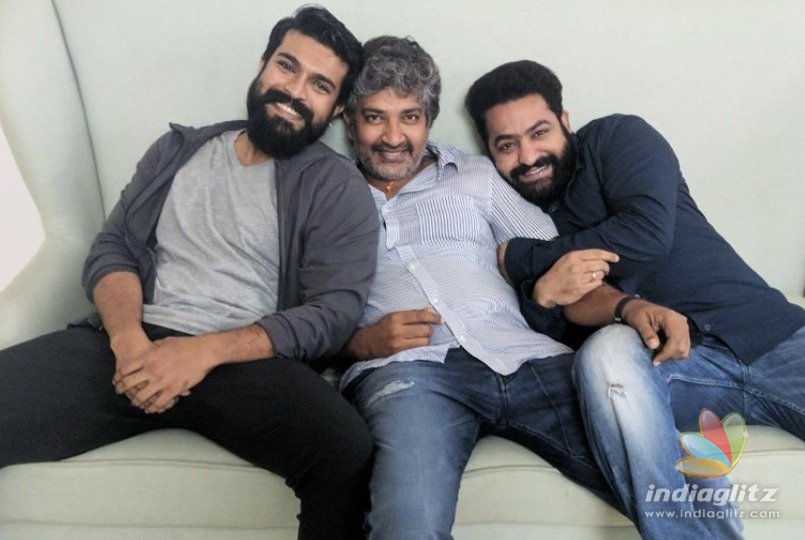 Contradictory reports visit Rajamouli-NTR-RC movie