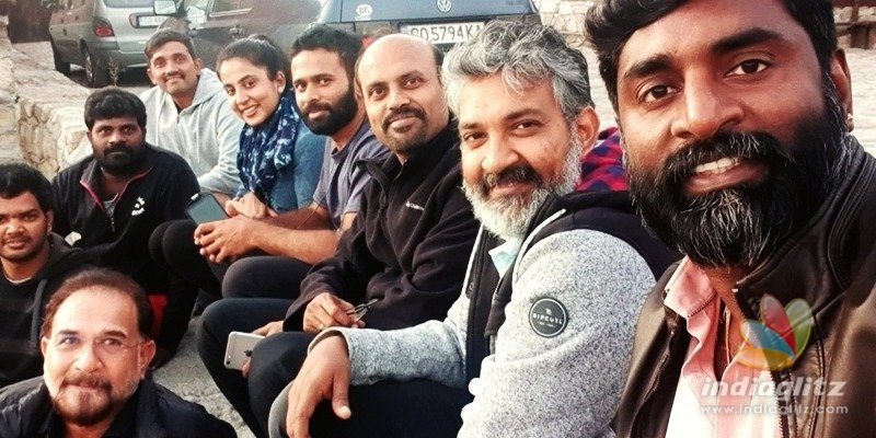 Two day test shoot by Rajamouli for RRR?