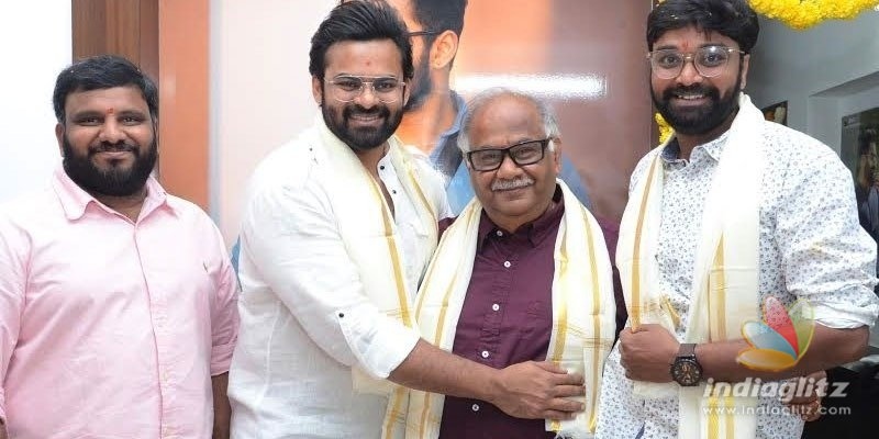 Sai Dharam Tejs 15th movie launched formally