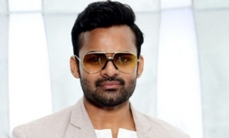Sai Dharam Tej unveils poster of 'Thank You Brother'