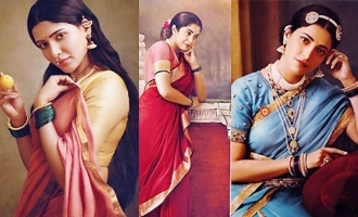 Samantha, Ramya Krishna, Shruti become Ravi Varma's 'paintings'