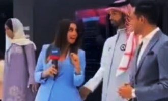 Shocking: Saudi Arabia's first male robot accused of harassing woman reporter