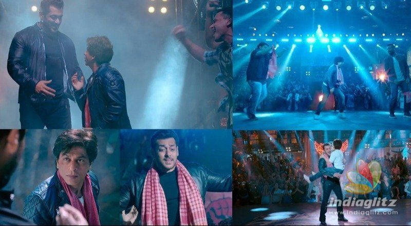 Shah Rukhs mega song with Salman unveiled as a treat