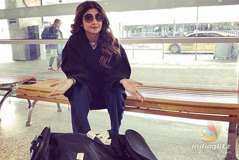 Airport staff treats Shilpa Shetty badly, she gets angry