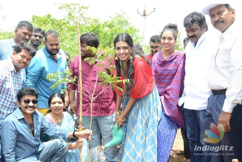 Shivani Rajasekhar participates in Haritha Haram, plays with Devanar kids on birthday