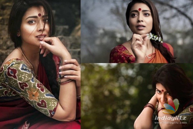 Shriya Saran glams up for look test for Venkys film