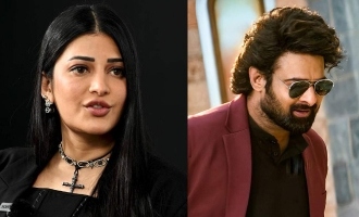 Shruti Haasan Praises Prabhas' Hospitality and Culinary Skills