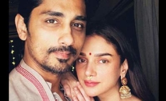 Siddharth, Aditi Rao throw a hint about their relationship status