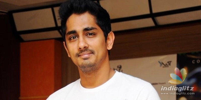 FIR filed against actor Siddharth in Hyderabad