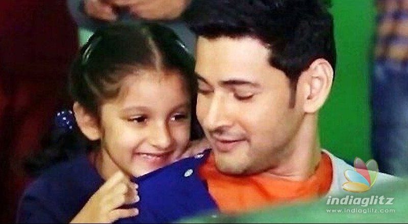   Sitara, daughter of Mahesh Babu, marveling with her beautiful dance 