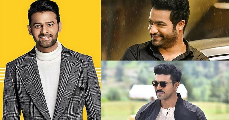 Pic Talk: Prabhas, NTR, Charan & two other stars pose together - Telugu