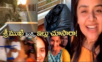 Sreemukhi Friends And House Inside View