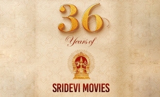 Renowned Production House Sridevi Pictures reaches a milestone in its three-decade journey