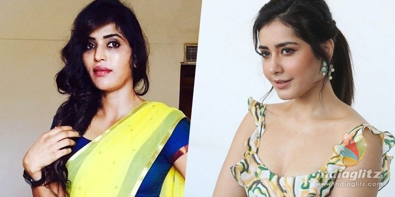 Naked movie heroine makes allegations on Raashi Khanna