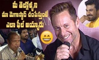 Sye Raa stunt director Lee Whitaker superb answer to funny question