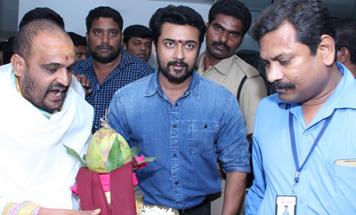 Suriya 'Gang' Tour @ Vijaywada, Eluru, Rajahmundry & Bhimavaram