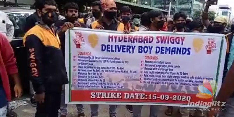 Swiggy delivery boys go on a strike; Here is why