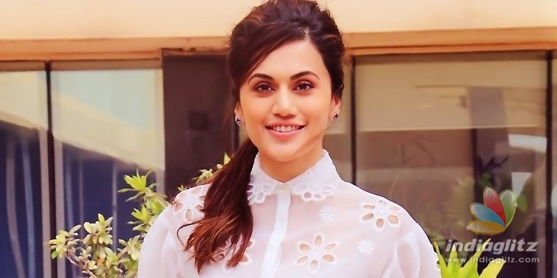 I have kissed frogs before meeting my prince: Taapsee