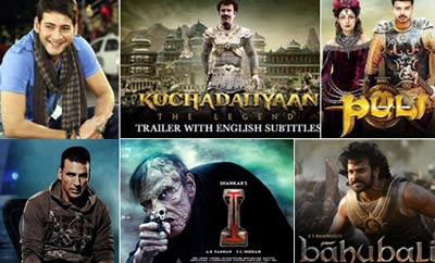 Top 5 most expensive South Indian films ever made!