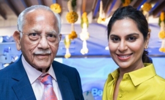 Upasana delights her grand father C.Prathap Reddy launching The Apollo Story on B-Day