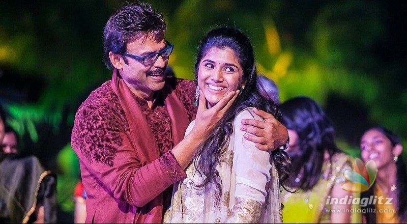    Venkatesh's daughter gets engaged in a discreet affair 