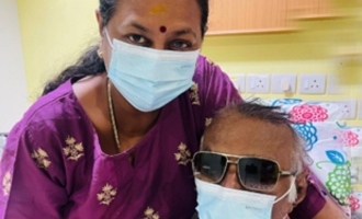 Wife trashes Vijayakanth's death rumours, shares pics from hospital