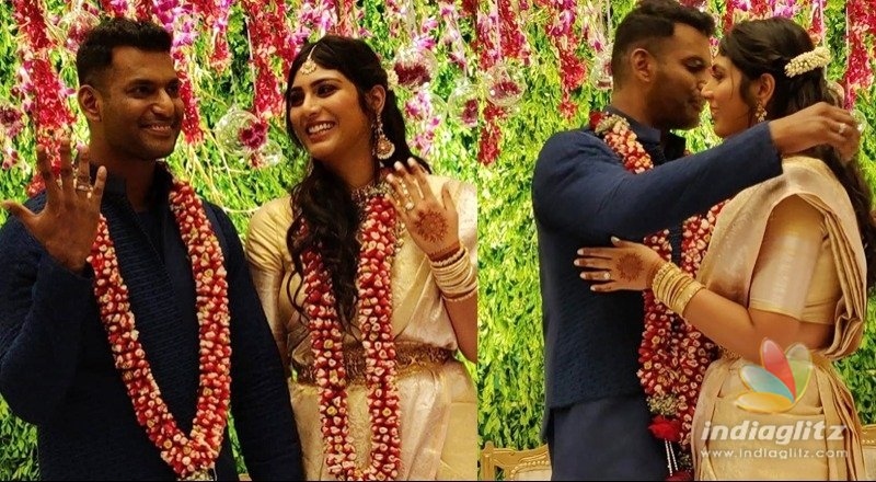 Vishal, Anisha get engaged, share a fond hug