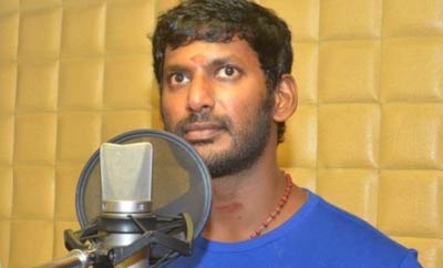 Vishal is dubbing for it already
