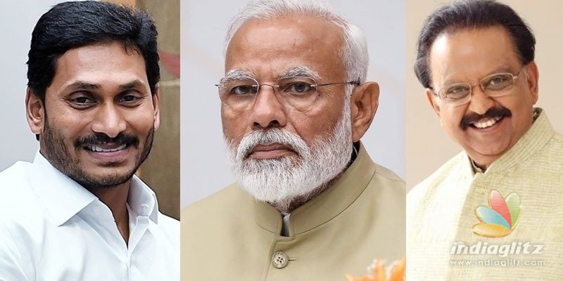 Jagan writes to Modi urging Bharat Ratna for SP Balasubrahmanyam
